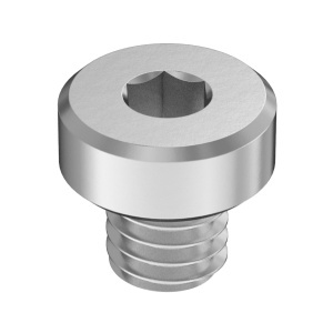 A2 Low-Profile Socket Head Screw M4 x 0.7 mm Thread Size, 4mm Long图3